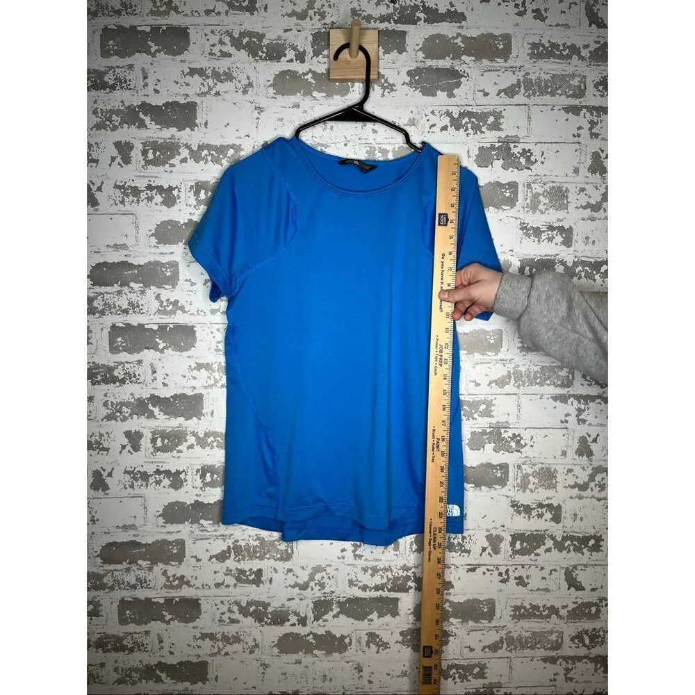 The north face | women blue short sleeve shirt - Picture 4 of 8